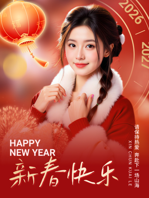 除夕春节节日晒照个人通用小红书封面预览效果