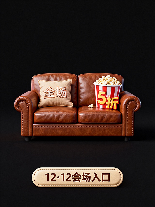 创意3d电商弹窗·家居品类