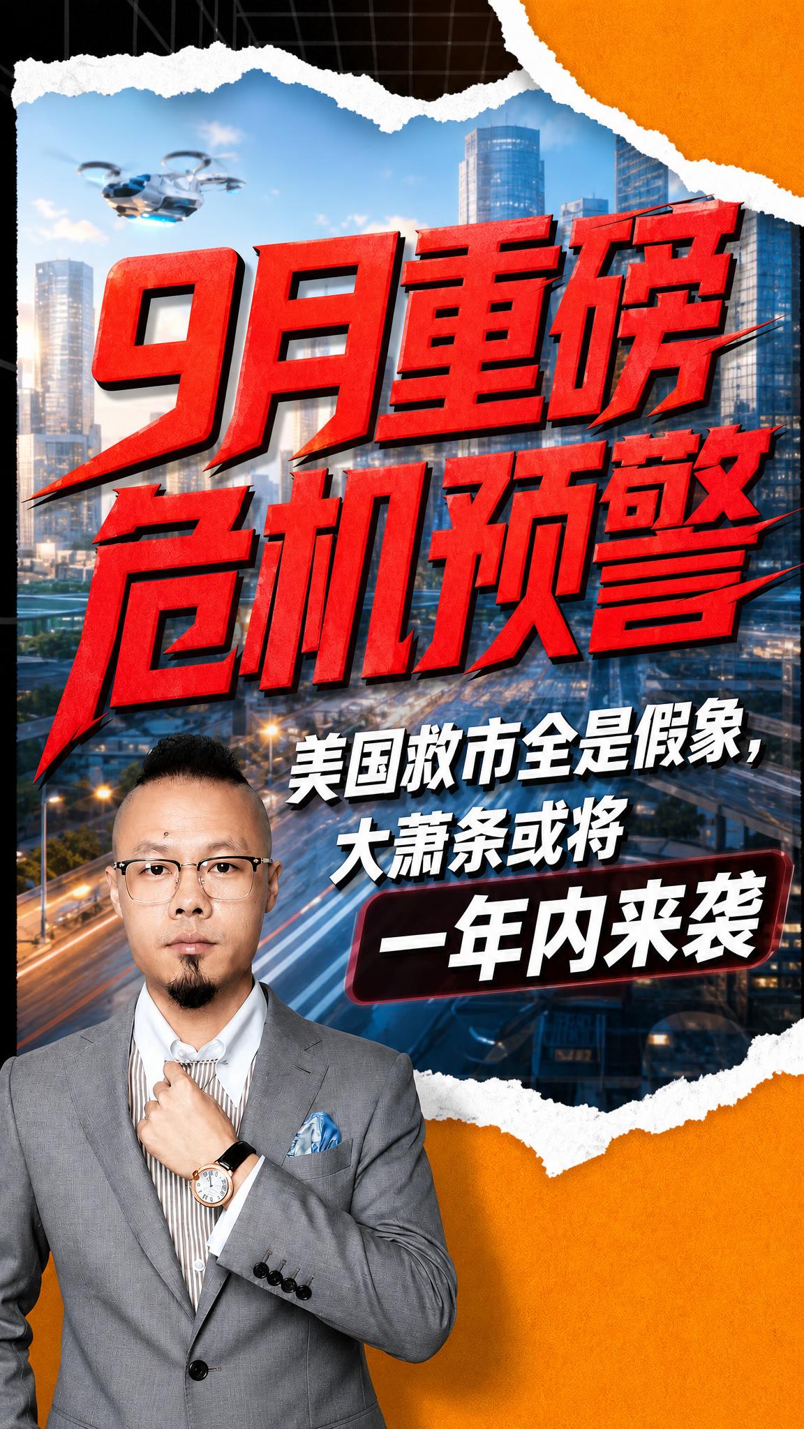 基于这张财经封面图进行修改：1. 调整画面比例为9:16竖版；… - 图片创意预览