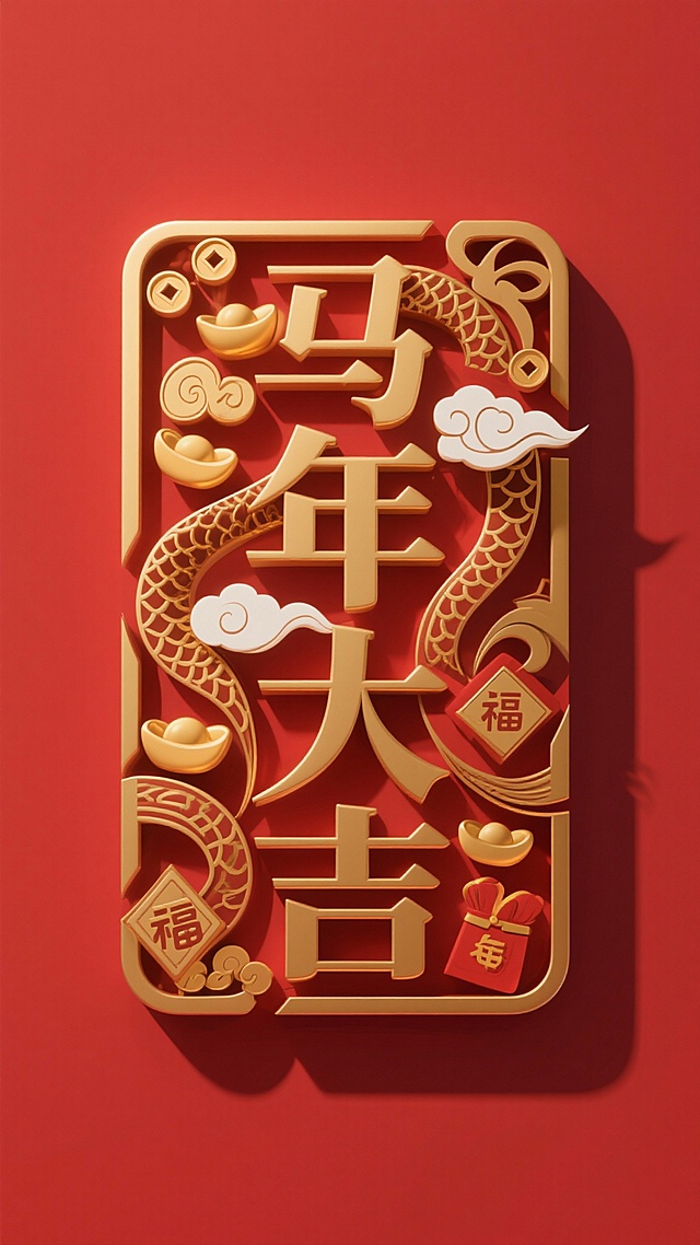 马年大吉
