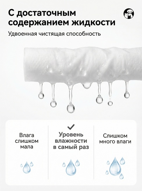 基于「图片1」，生成一套主图（3张），商品为宠物湿巾，商品核心卖点是宠物湿巾，氛围/风格是简约 文案用俄罗斯语，适配亚马逊/跨境平台，主图比例为3:4「图片1」「图片1」「图片1」预览效果