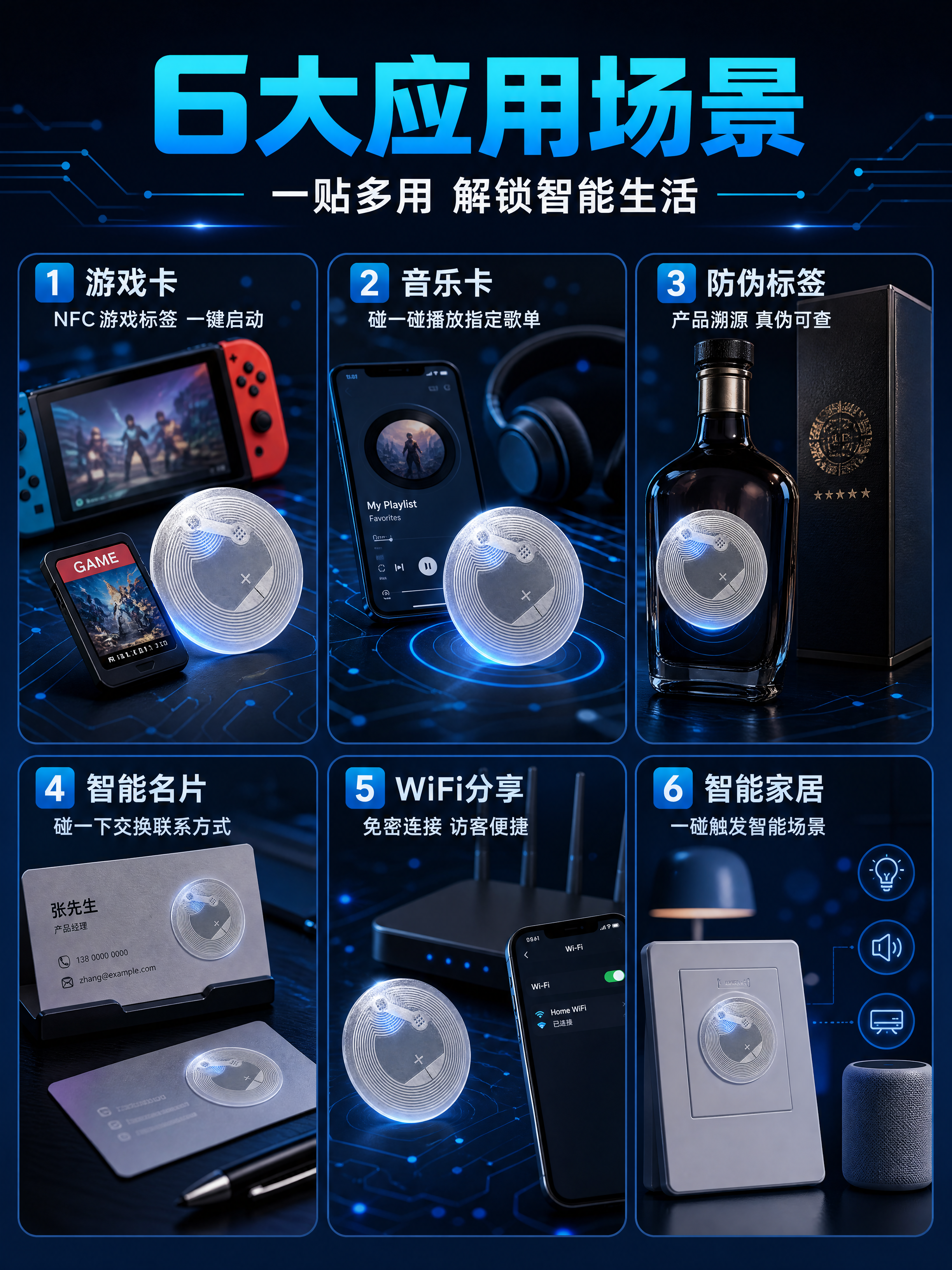 [商品] 使用【图1】圆形透明NFC215电子标签；保留圆形轮… - 图片创意预览