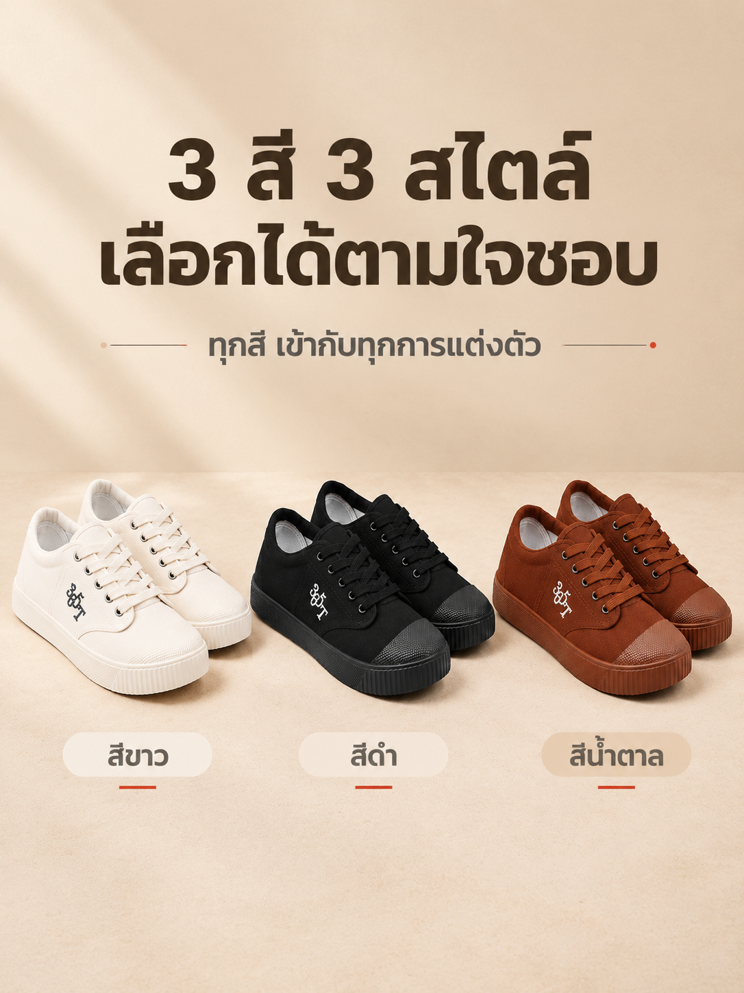 [商品] 使用【图1棕色款】【图2黑色款】及白色款；保留帆布鞋… - 图片创意预览