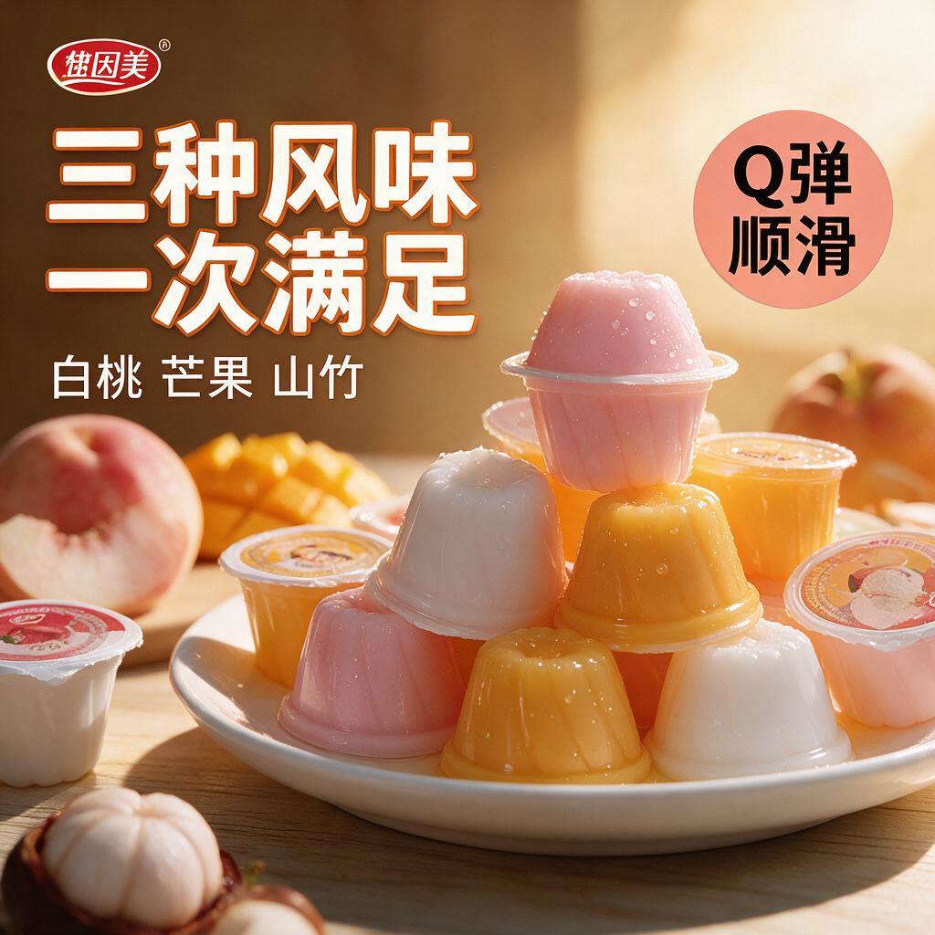 [主图-1] 首图点击率，三种风味果冻组合展示，强食欲感诱惑。… - 图片创意预览