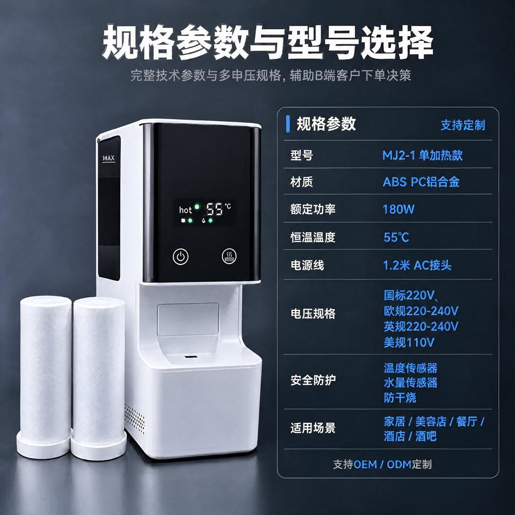 修改毛巾机产品的左侧机身，将当前的透明玻璃水箱窗口（MAX字样… - 图片创意预览