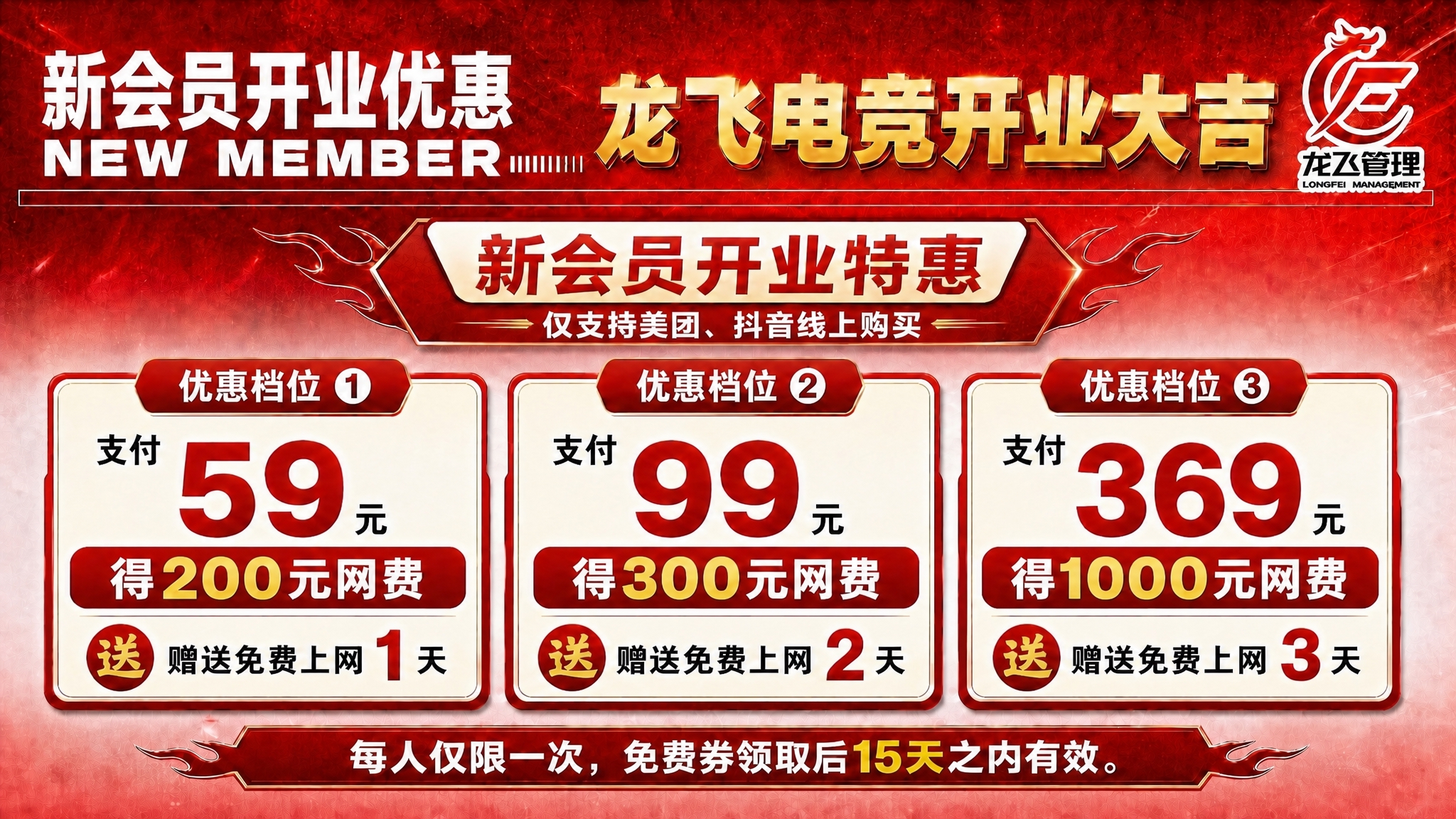 修改这张海报中三个优惠档位顶部的数字编号：将“优惠档位 ②”中… - 图片创意预览