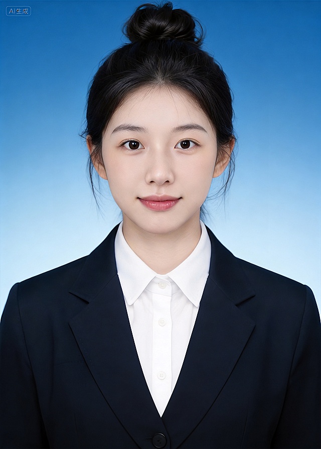 政务感与商务感融合，实景质感呈现，单色设计风搭配简约主义，印刷风背景渐变蓝调，体现专业与庄重。