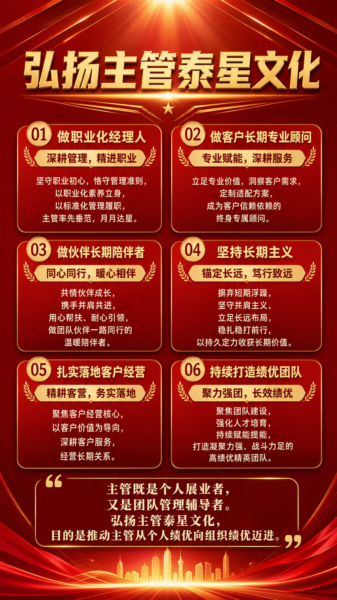 一张企业党建文化风格的竖版海报，红色主色调，庄重正式大气有质感… - 图片创意预览