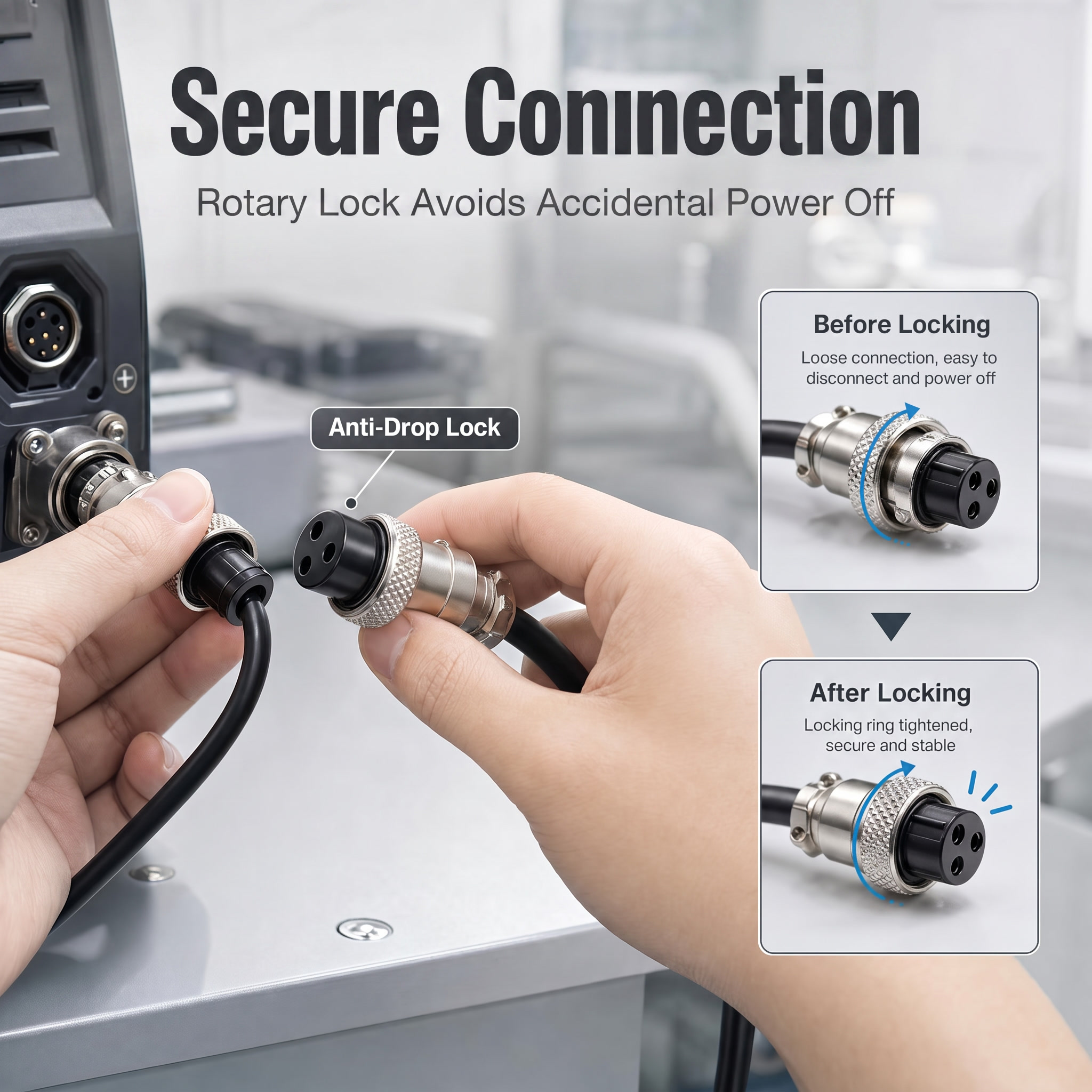 将图片顶部的标题“Secure Connection”和副标题… - 图片创意预览
