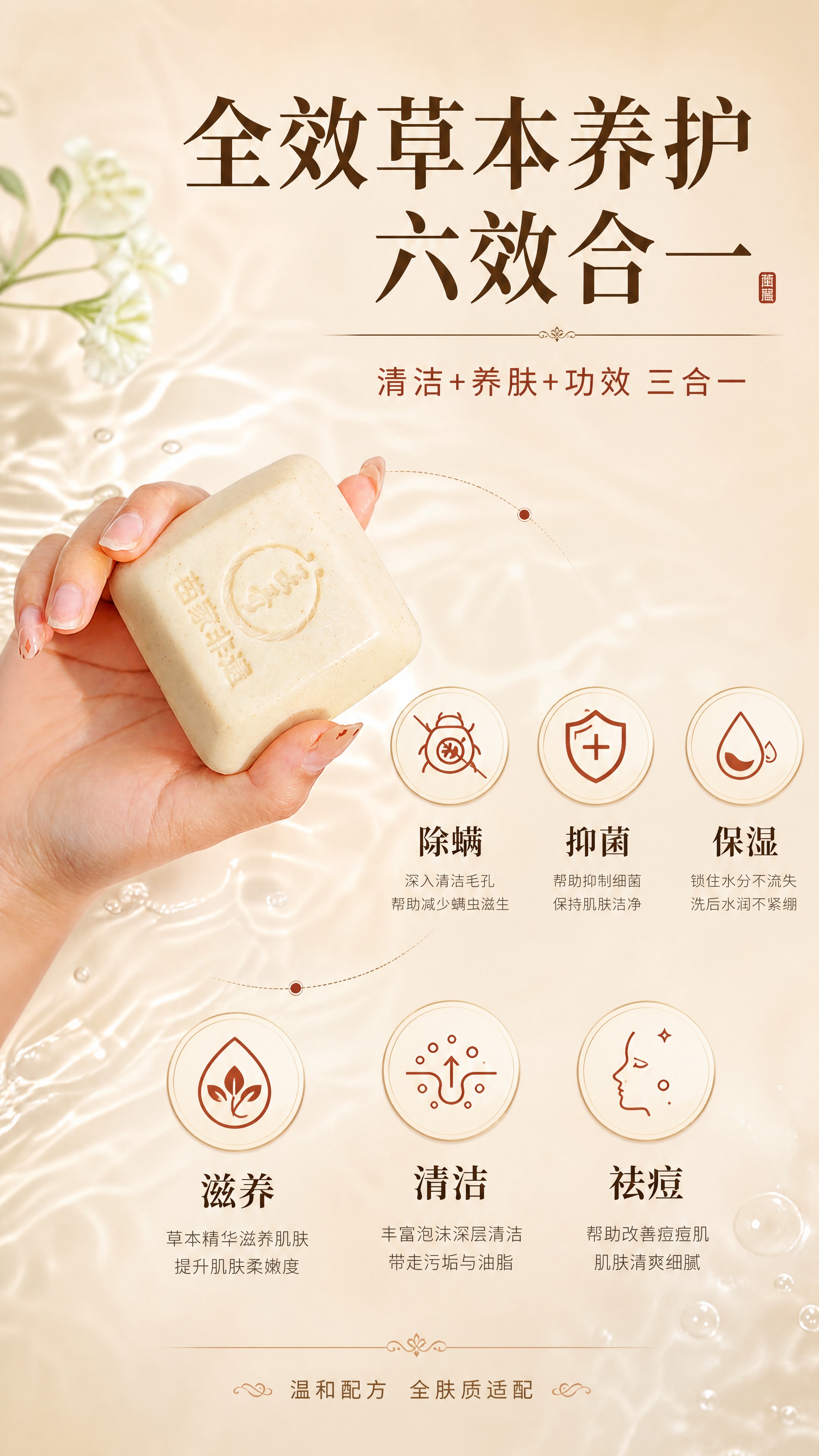 [商品] 使用【图1】手持正秀七白草本润肤皂图；保留皂体米白色… - 图片创意预览