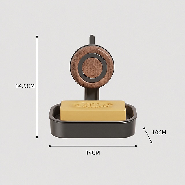 [主图-5] Product Dimensions Parameter Diagram.
Keep the product appearance, physical structure, material texture, and color exactly consistent with the input product image, eliminate any Chinese text and trademarks, no distortion and color difference, refined processing.
Product front view, with dimension lines and data marking the overall height 14.5cm, width 14cm, depth 10cm, marked with both CM units, clear size reference, background is low saturation light gray.
[Atmosphere style] parameter specification diagram, clear and intuitive, professional and standardized.
[Image quality] clear text, clear dimension lines, clear product.
[Lighting] uniform soft light, all size labels are clearly visible, no occlusion.
[Color matching] light gray background, black size lines and text, clear contrast, product color unchanged.
[Perspective composition] product centered, dimension lines marked around, reasonable layout, does not block the product.
[Text layout] only size numbers and unit labels, all in English standard notation, no other extra text.
[Proportional resolution] 1:1 ratio, 2048px * 2048px, 2K resolution, super high definition.
[Negative prompt] deformation, disordered text, blurred product picture, messy background, watermark, logo, Chinese characters, trademark