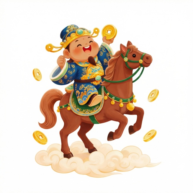 将人物和马的颜色都换一下预览效果