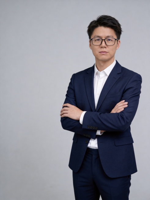 参考图中保留人物脸型、发型、年龄等特征生成职场全身形象照，标准焦段50mm，f/4光圈(f/2.8-f/4区间)，平视视角(镜头与人物视线齐平)，人物占画面合适比例，人物居中(居中构图)，位于画面中心预览效果
