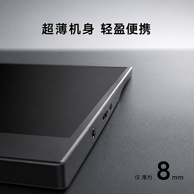 使用电商主图技能生成12张比例1:1的电商主图，适配平台为京东，商品为「图片1」「图片1」「图片1」「图片1」「图片1」「图片1」，商品卖点为参考同行热卖的15.6寸便携显示器，其他要求为注意：背部支架多角度可调节 不带皮套 不接外部支架 产品外观请严格遵循上传的图片！