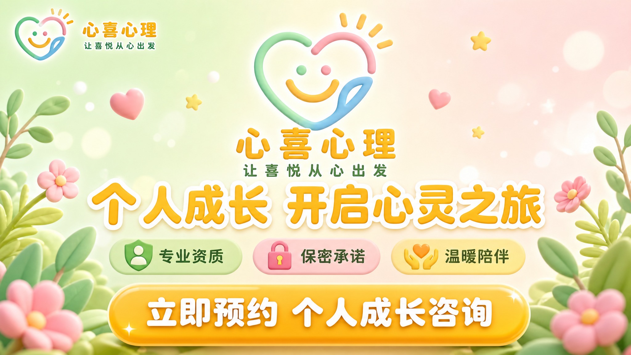 [主图-5] 美团个人成长心理咨询团购图，转化引导型尾图，突出… - 图片创意预览