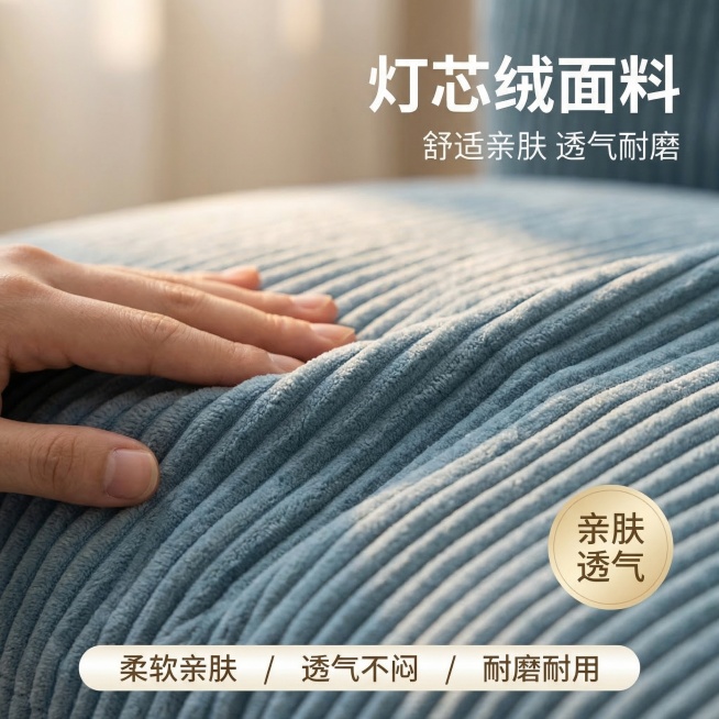 [垫图] https://cdn.dancf.com/fe-assets/20260313/9ed5cf309814be74bc807a3c094c4a1a.png
[主图主题] 灯芯绒面料细节展示预览效果