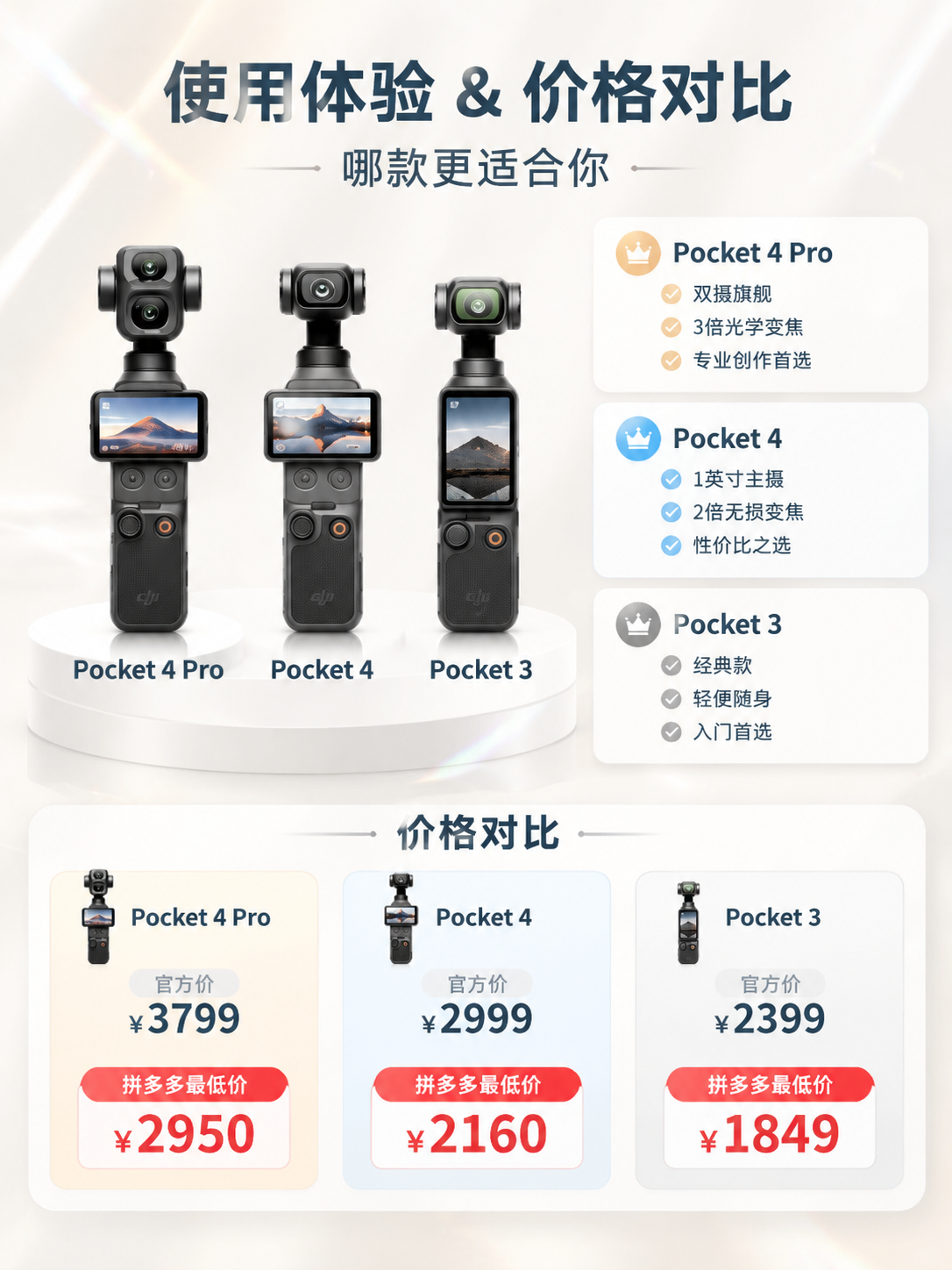 3:4竖版商业数码海报，奶白色纯色浅背景，细腻哑光珠光质感，淡… - 图片创意预览