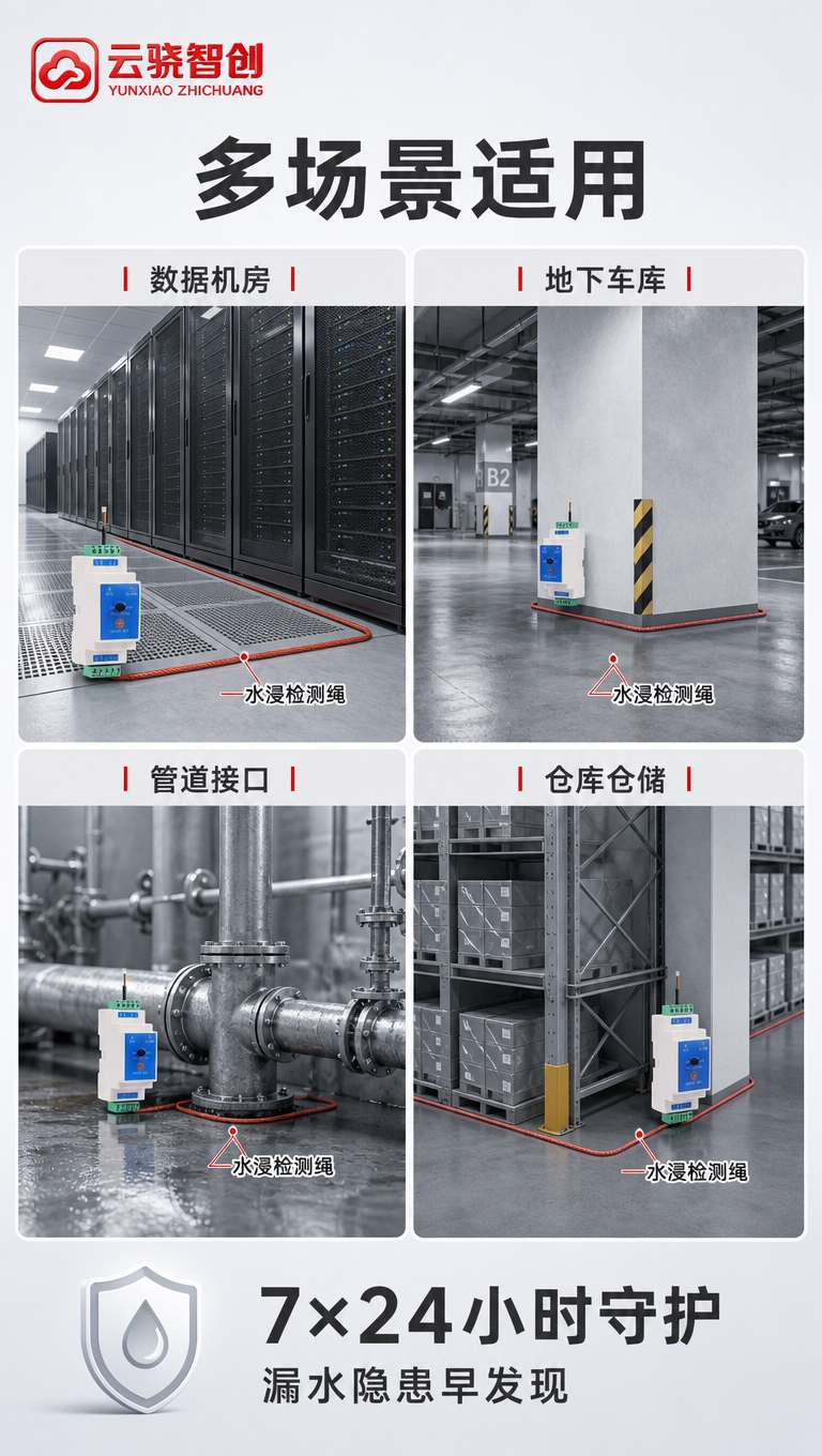 [商品] 使用【图1】水浸绳传感器产品图；保留全部结构、颜色和… - 图片创意预览
