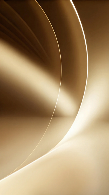 去除图片中所有花瓣水印，保留原图的金色渐变弧形光影效果，调整尺寸为1080*2560预览效果