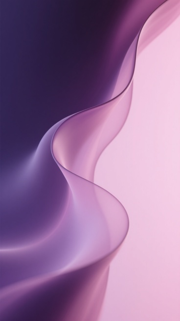 弥散风格背景，柔和渐变色彩，以深紫色和粉色为主色调，流动的曲线形态，边缘模糊处理，平滑的色彩过渡，梦幻般的视觉效果，简约现代的设计感，垂直构图，色彩饱和度适中，光影柔和，无明显光源，抽象的流体形态，色彩层次丰富，柔和的色调变化，平滑的色彩融合，具有流动感的抽象背景。预览效果