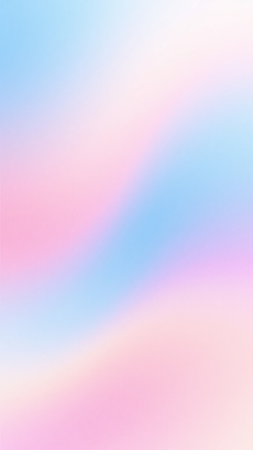 柔和渐变的彩色背景，以粉蓝色和淡粉色为主色调，色彩过渡自然平滑，呈现出梦幻般的柔和质感，整体画面明亮通透，充满轻盈愉悦的氛围，色彩和谐统一，无明显纹理和图案，仅有细腻的色彩渐变效果。预览效果