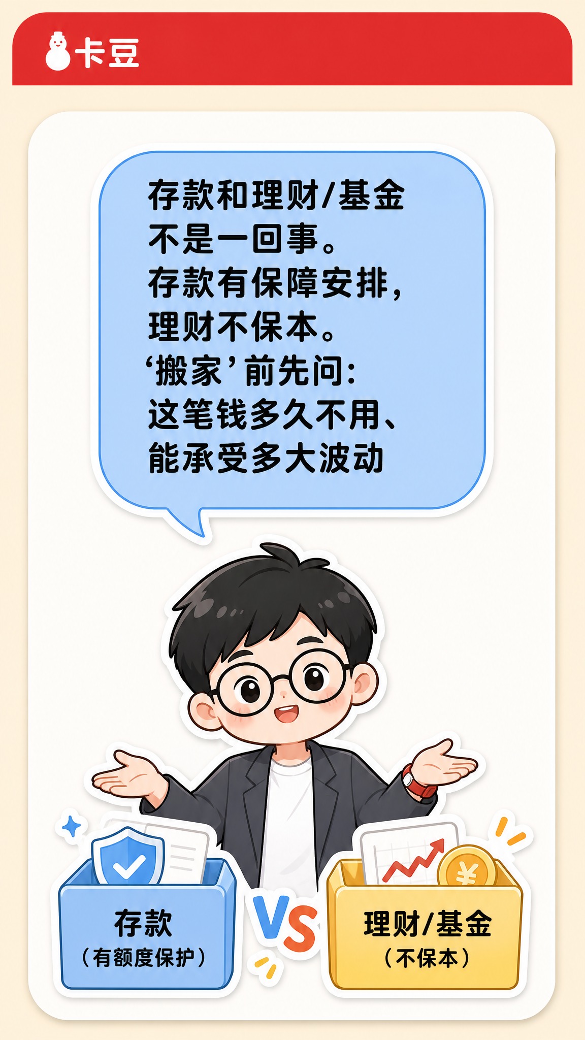 小红书竖版图文内页，营业部答疑风格。顶部红色圆角矩形顶栏，左侧… - 图片创意预览