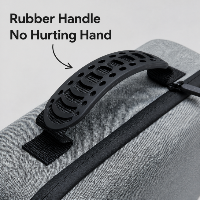 [主图4] Rubber handle detail close-up image. Keep the handle material and structure consistent with or预览效果