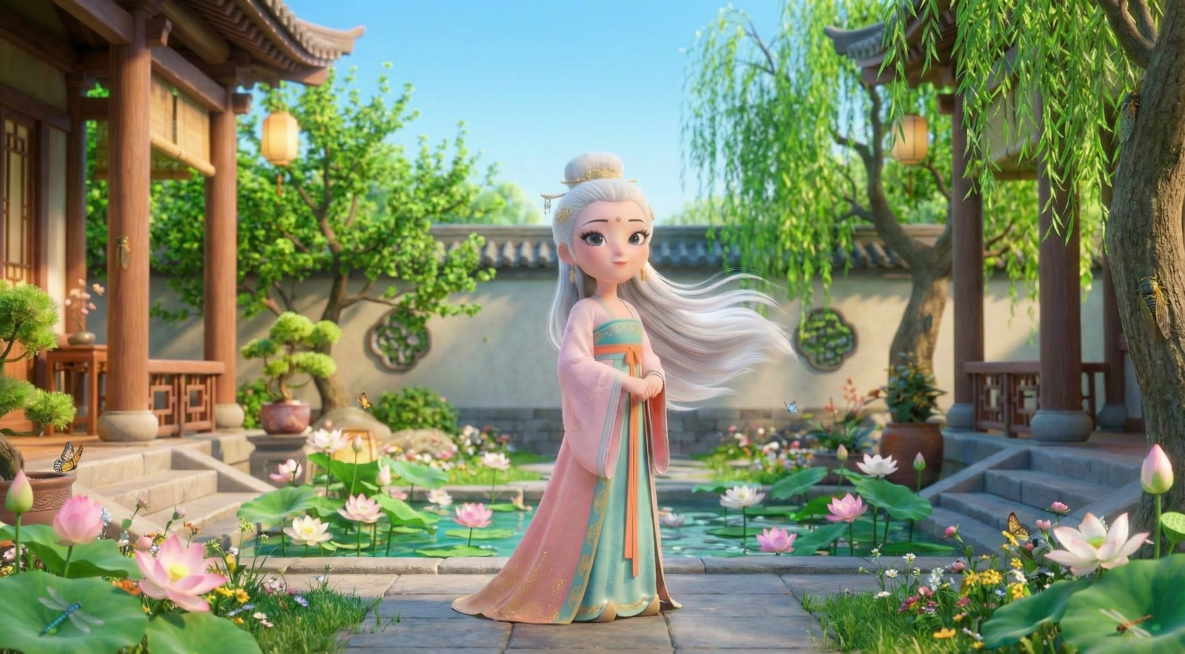 夏季，背景识别参考图预览效果