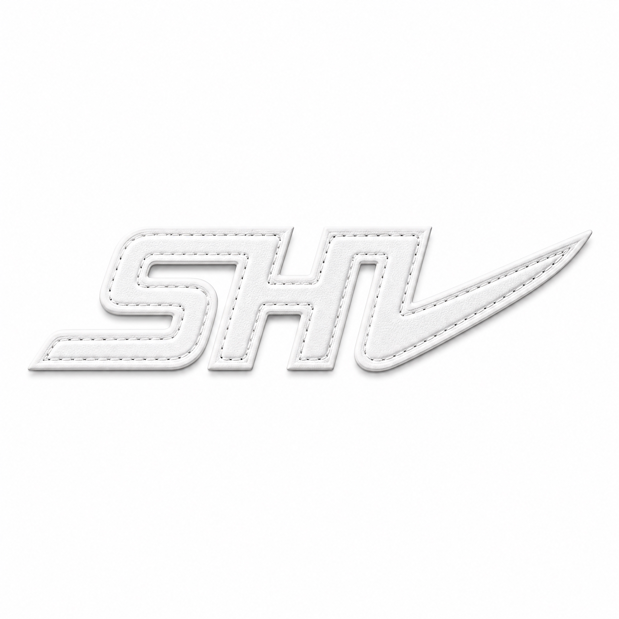 参考图中鞋子侧面RW字母LOGO的风格，用"SHL"三个字母设… - 图片创意预览