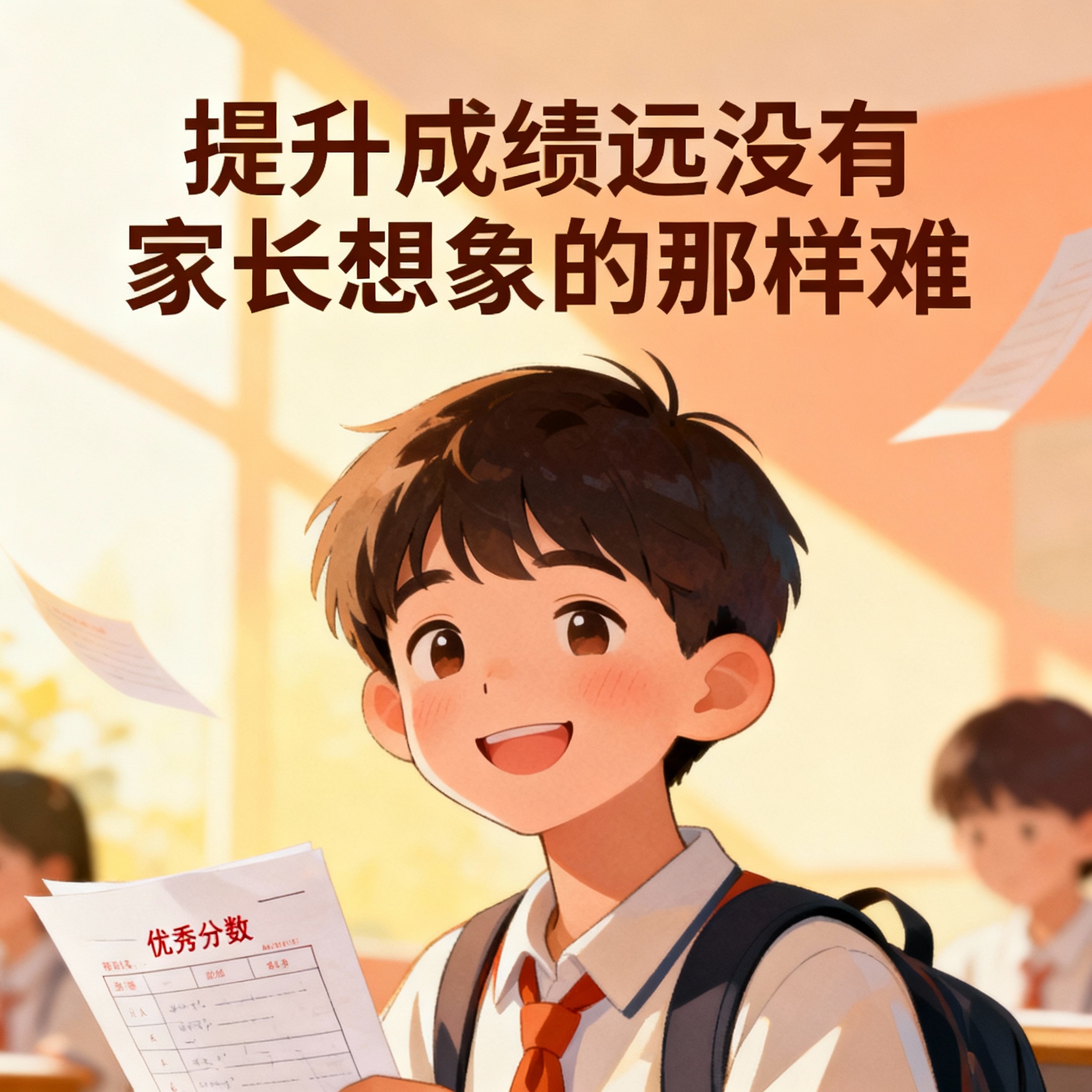 提升成绩远没有家长想象的那样难 - 图片创意预览