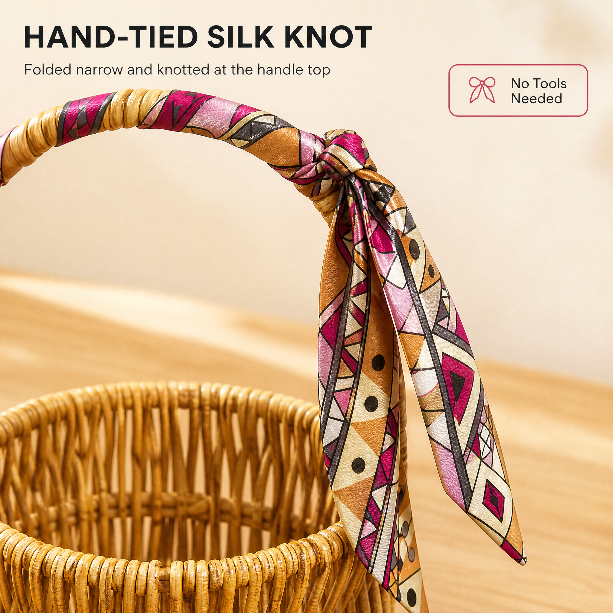 [主图-6] Round PP Rattan Storage… - 图片创意预览