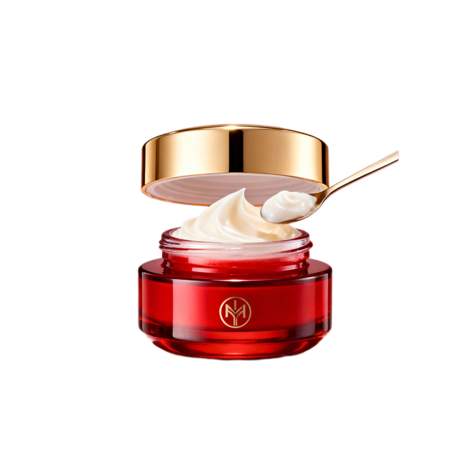 生成三张不同场景的面霜电商主图，价格“299元”，比例1:1，超红瓶 抗皱面霜 买50g享101g预览效果