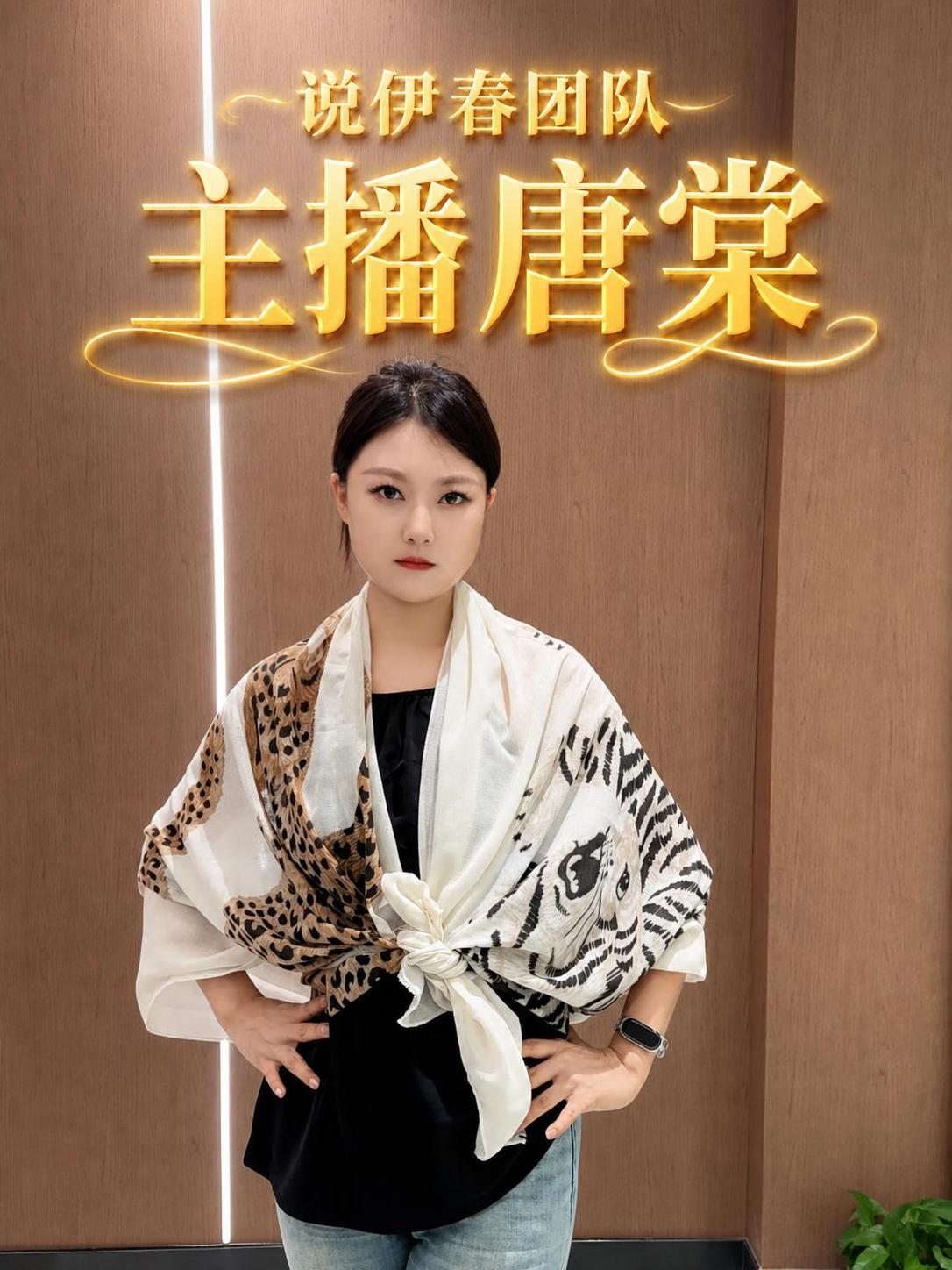 基于第一张人物照片制作抖音封面，保留人物主体不变，在画面上方添… - 图片创意预览