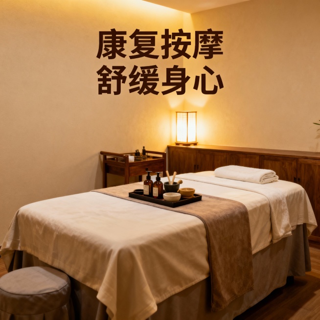 做一套关于康复服务的主图*1张+轮播图*3张+具体服务项目：危重情况、专业级服务、认知症专业护理、康复专业照护套餐、术后专业护理、普通日间、特别日间、足疗保健、头部颈肩保健推拿、便秘调理（腹疗）、全身预览效果