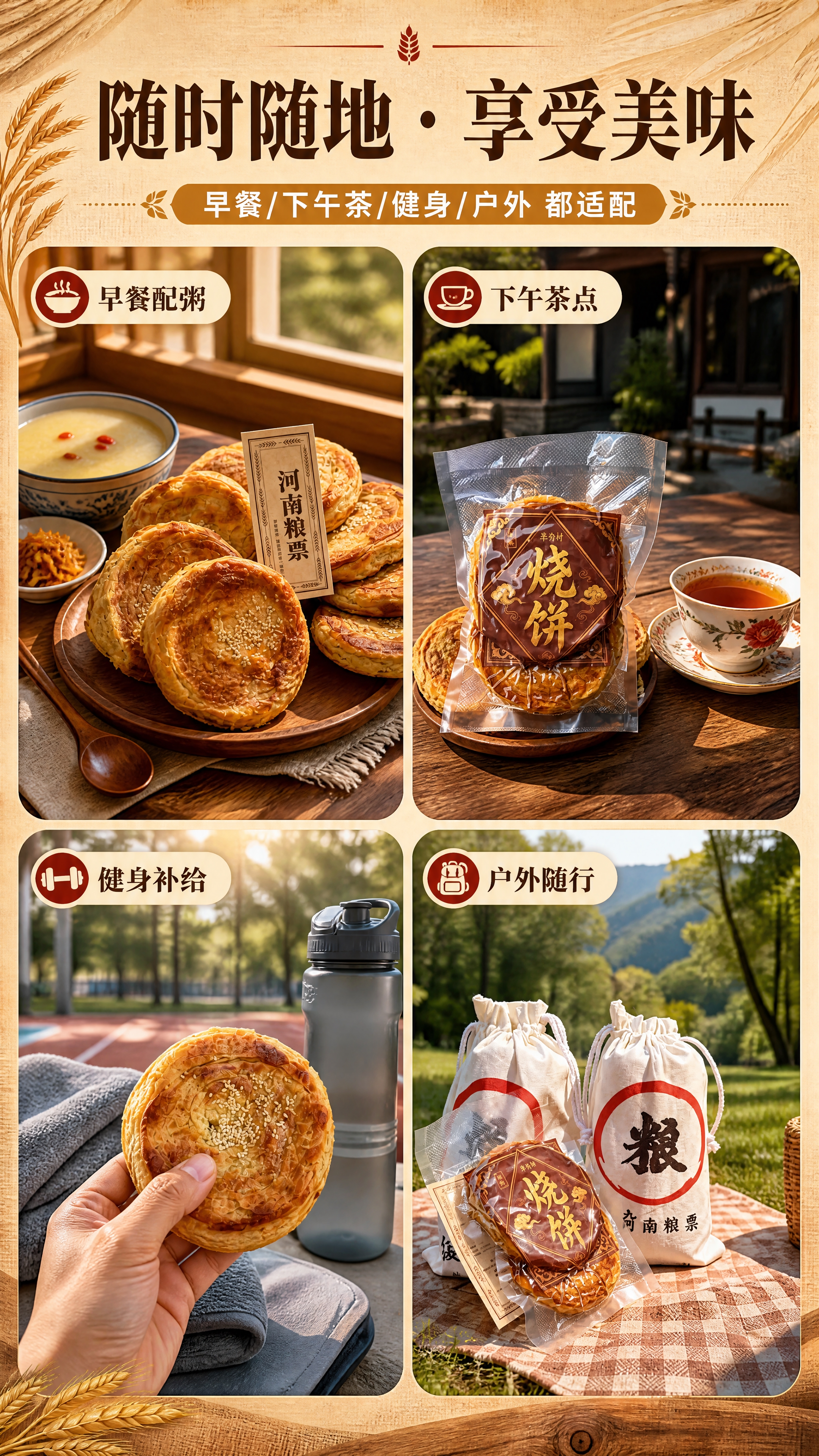 [商品] 使用【图1】【图2】【图3】烧饼实拍图；商品处理：保… - 图片创意预览