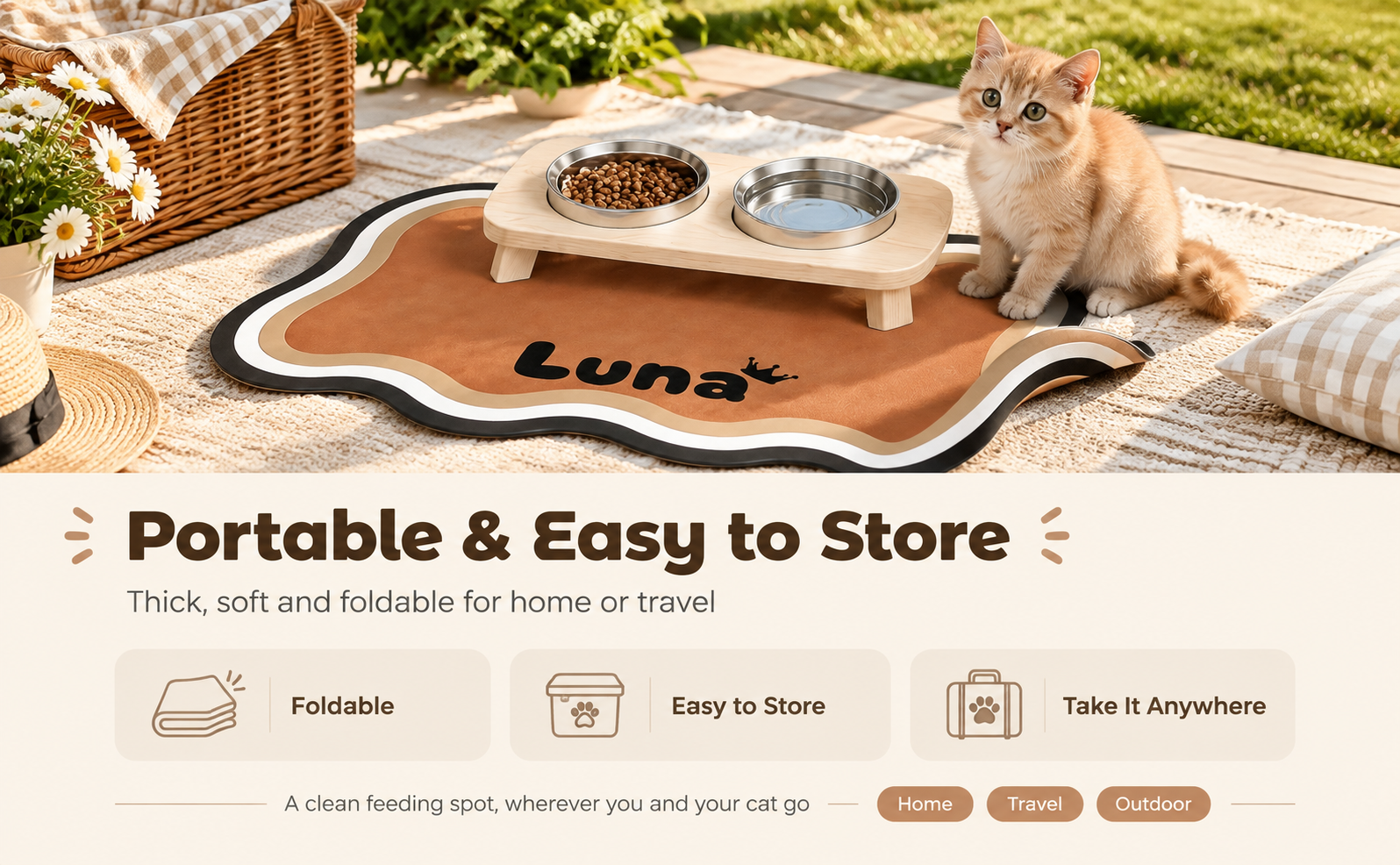 [重制] 将猫咪喂食垫商品图重制为970:600横版主图第6张… - 图片创意预览