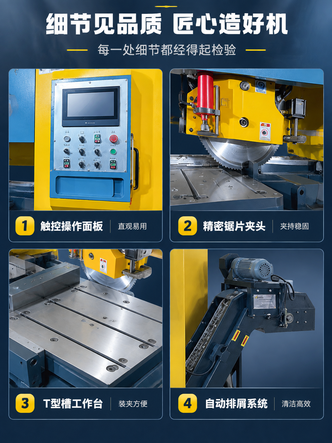 [商品] 使用【图1】哈锐比750C水平锯切机；保留机身黄色主… - 图片创意预览