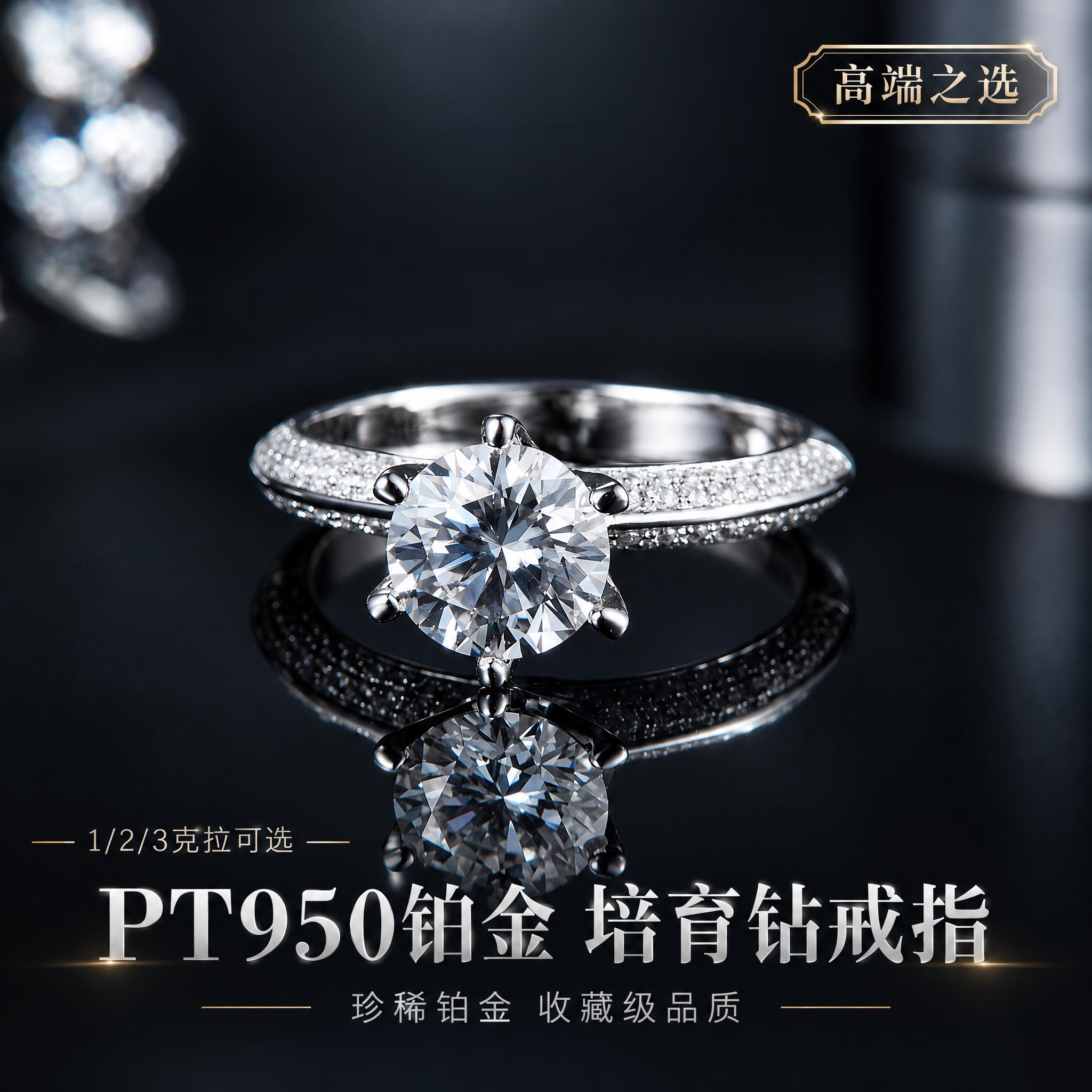 [主图-1 PT950铂金组] 首图点击率 高端氛围。 [统一… - 图片创意预览