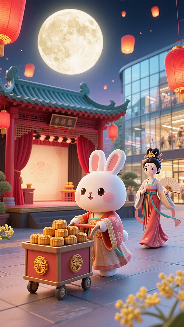 玉兔嫦娥送美食，古今中秋超有料🎊