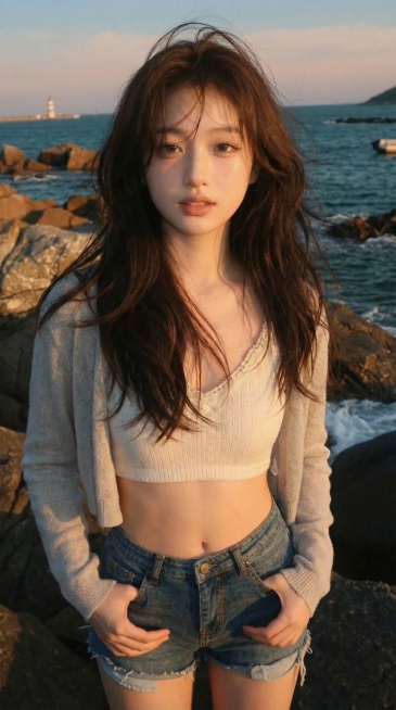 保留人物形象和风格，确保主体人物占据画面核心区域，视觉焦点完全集中在人物身上生成10张不同姿势的照片预览效果