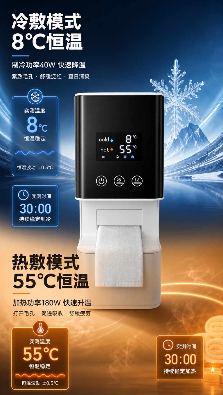 [商品] 使用【图1】MJ2-2冷热双温毛巾机；保留产品结构、… - 图片创意预览