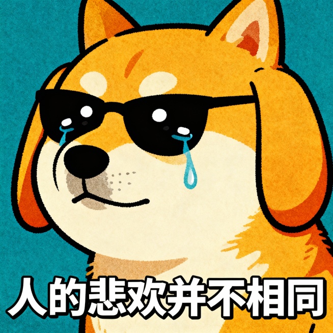复古柴犬的形象可以，就是最好是悲伤的预览效果