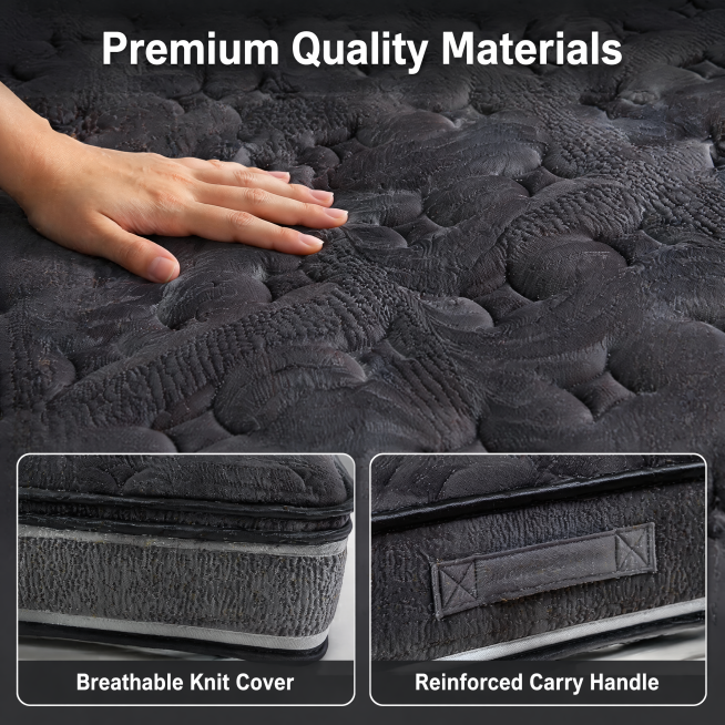 [Main image - 3] Mattress material and craft detail display.
[Atmosphere style] High-definition clos预览效果