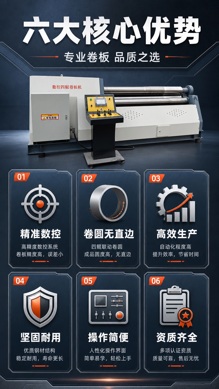 [商品] 使用【图1】数控四辊卷板机；保留设备整体结构、四辊布… - 图片创意预览