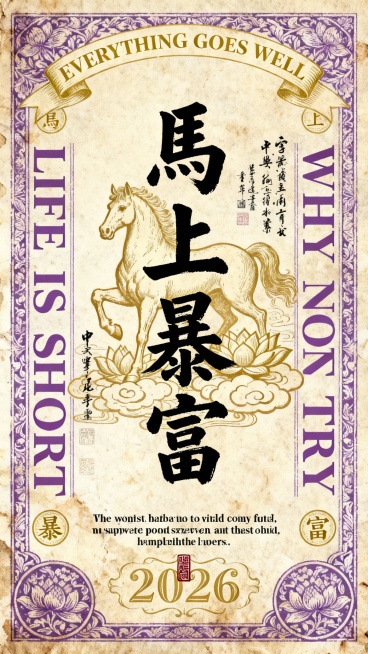 世界铜版插画大师杰作，复古国潮民国票据风格海报，版画风格设计，古斯塔夫·多雷(Gustave Dore）的风格，对称中式传统版式，米黄做旧纸张底色，骨螺紫色传统缠枝纹边框环绕画面。顶部弧形丝带饰浅金色预览效果