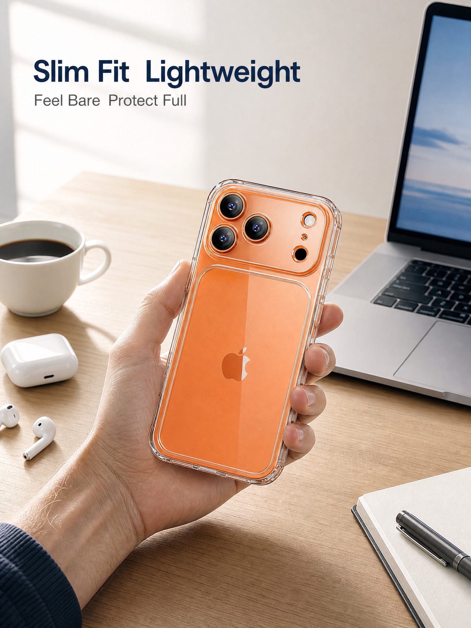 [主图-4] Crystal Clear Phone Case… - 图片创意预览