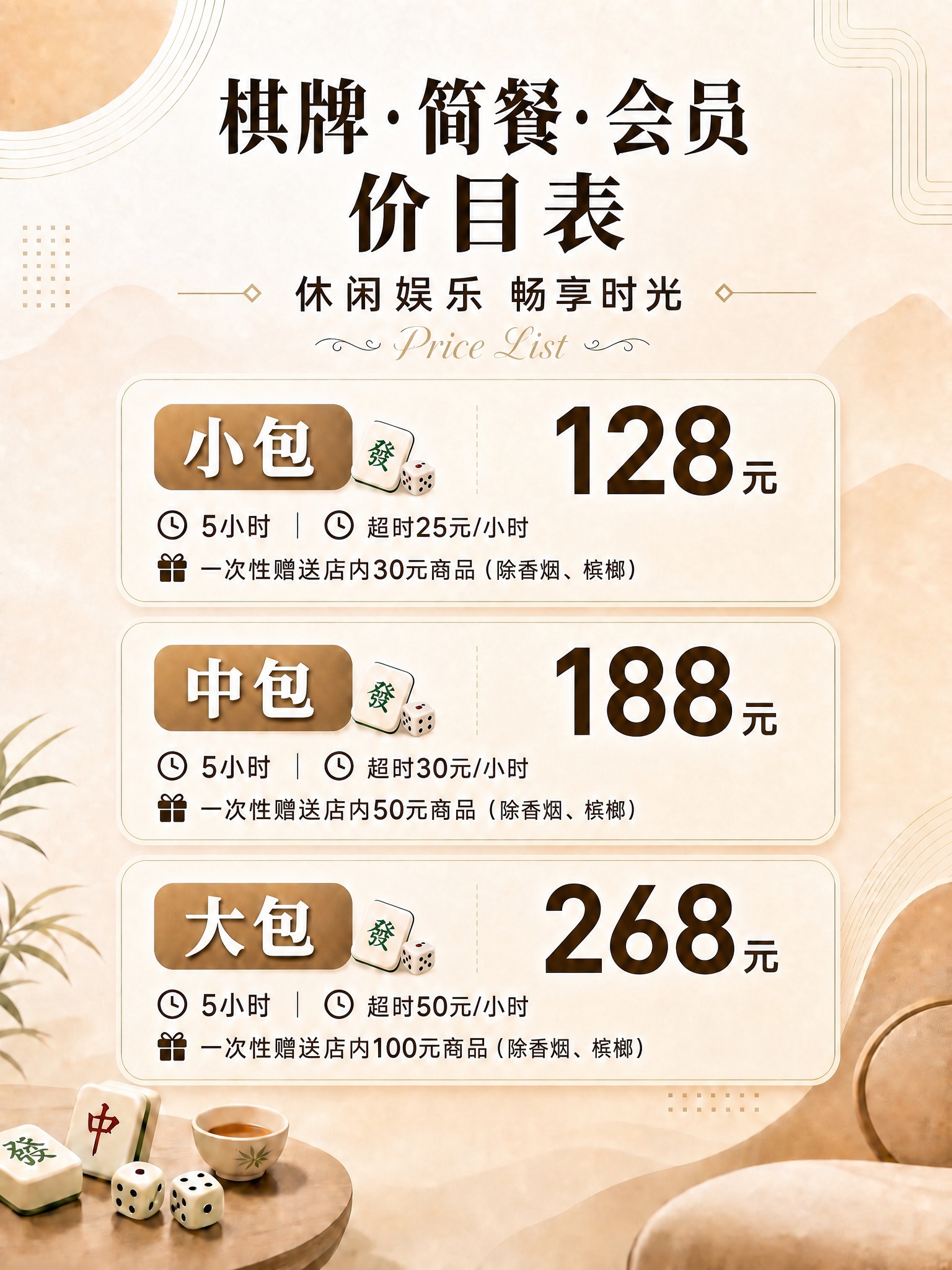 将小包卡片中的"一次性赠送店内100元商品"改为"一次性赠送店… - 图片创意预览