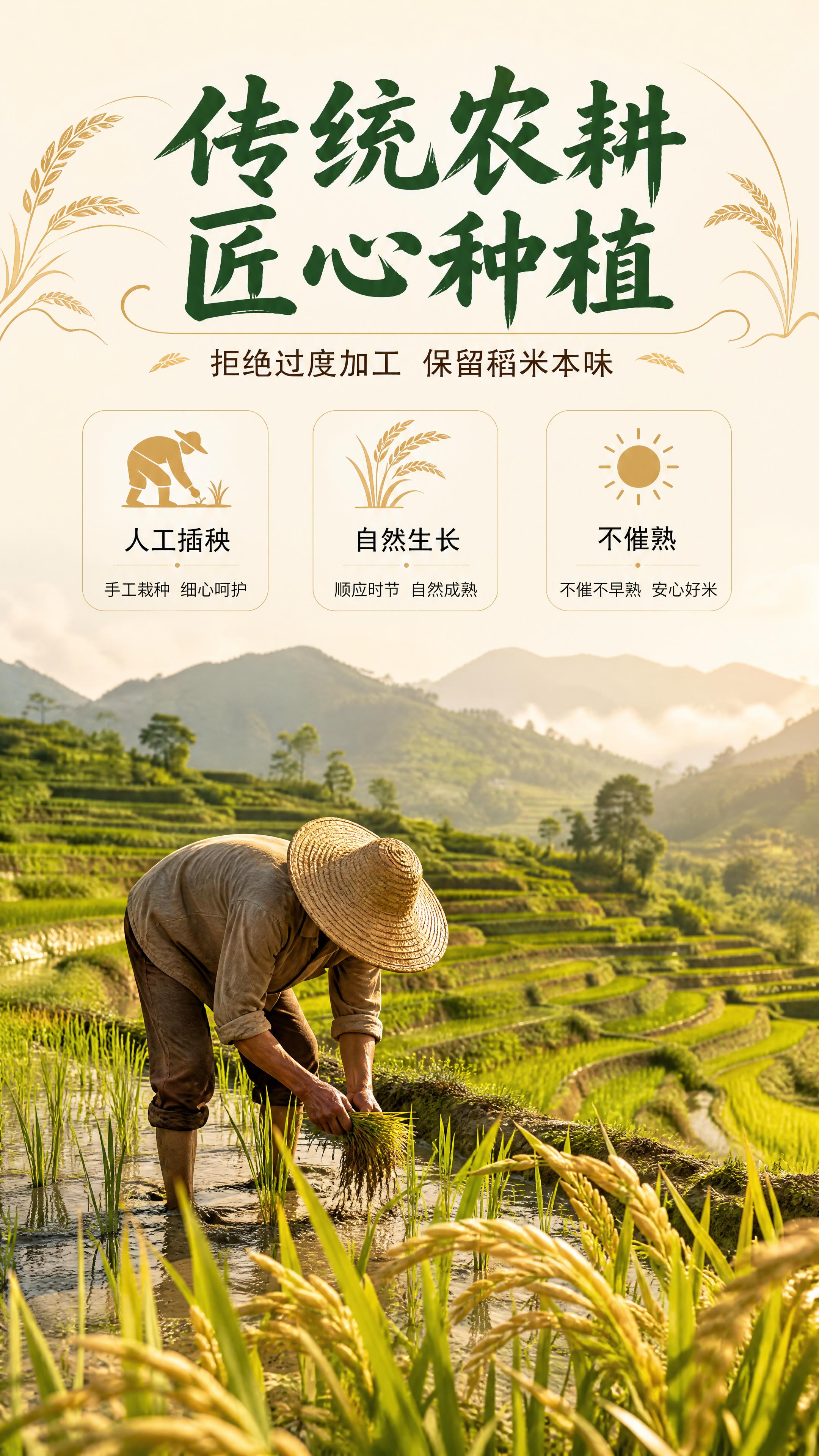 [商品] 使用【图1】【图2】中的大米品类参考；本张不出现包装… - 图片创意预览