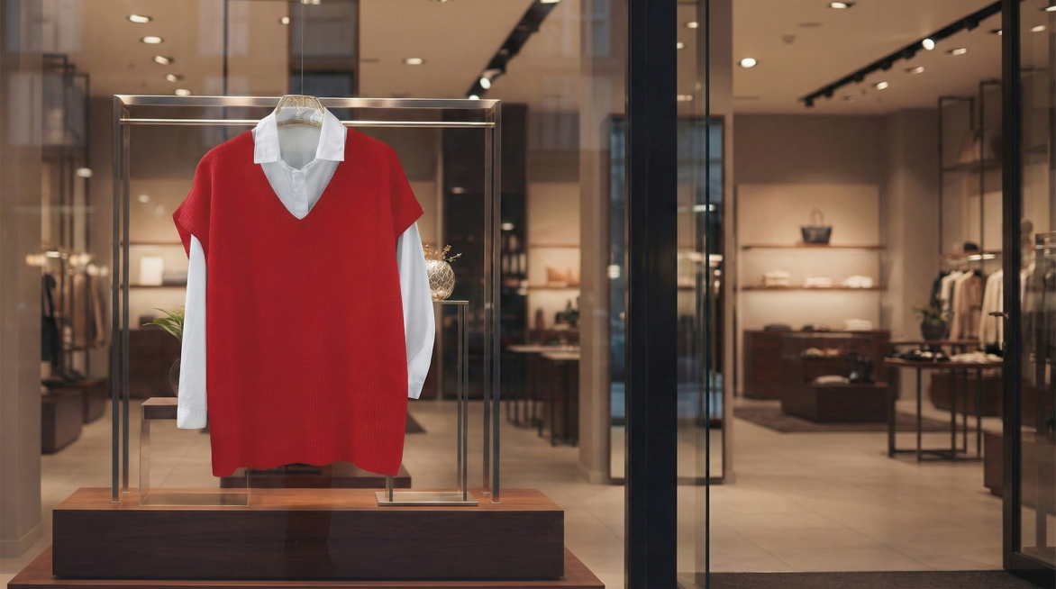 背景换成16：9：衣服在画布的左侧。放大。预览效果