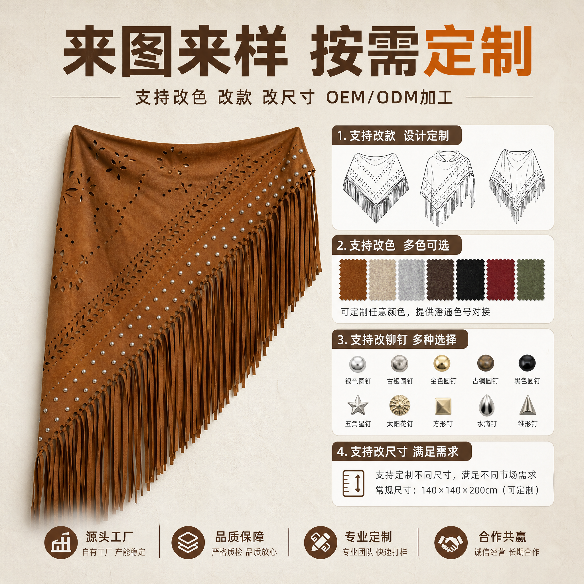 [主图-5] 主题：来图来样定制服务 突出厂家定制能力与合作模… - 图片创意预览